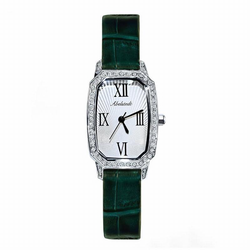 Abelstedt Emerald Ur I Grøn Med Rustfrit Stål