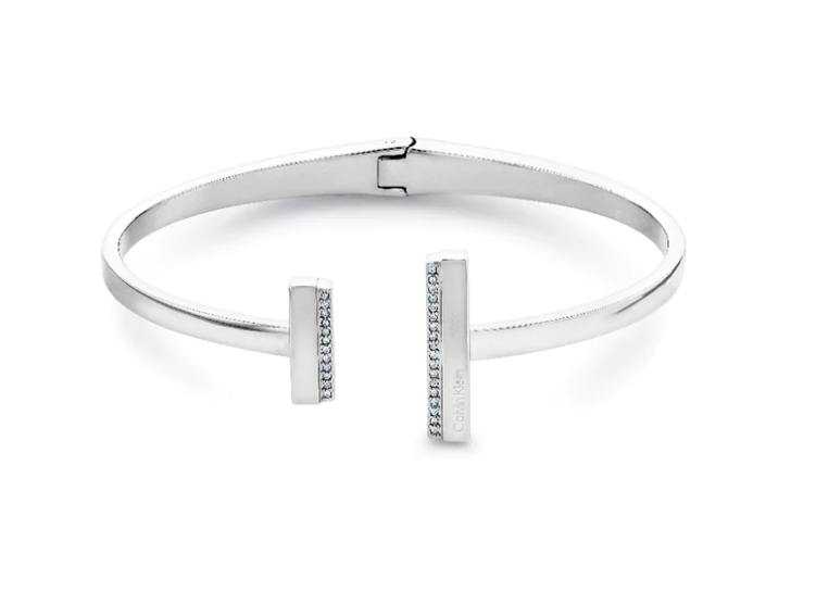 Calvin Klein Minimal Linear Bangle Rustfri Stål Armbånd